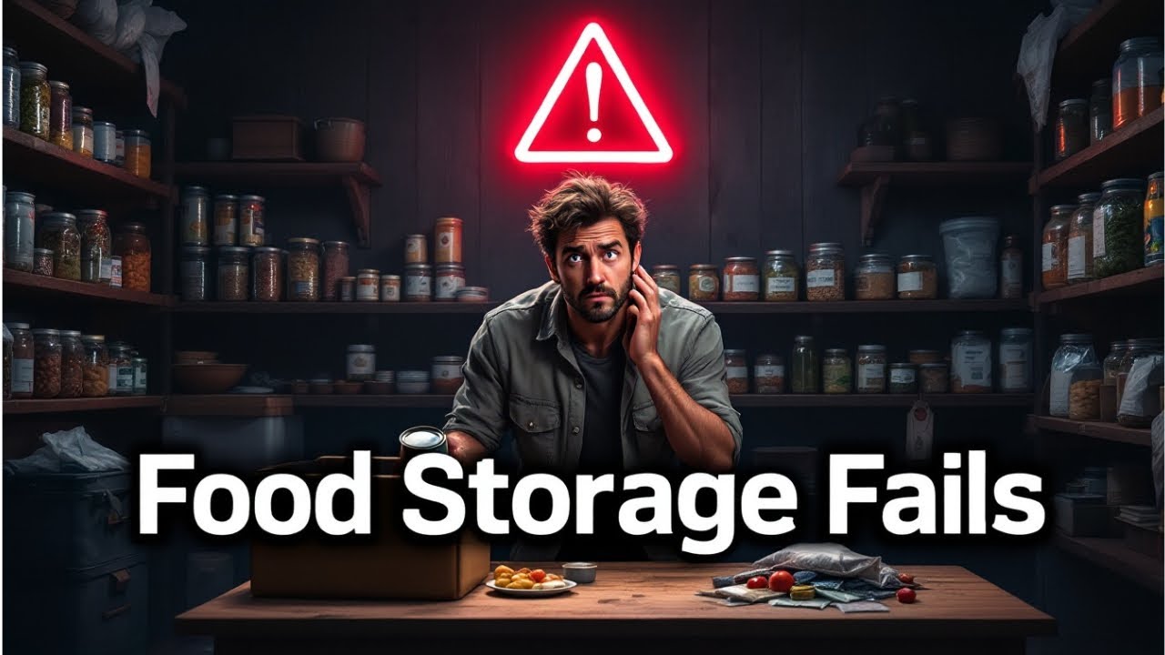 Avoid These Food Storage Mistakes in Emergencies 🚨