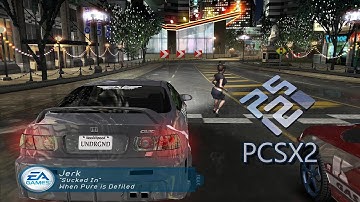 Need for Speed Underground [PCSX2] [4K] [60 FPS Patch] Gameplay