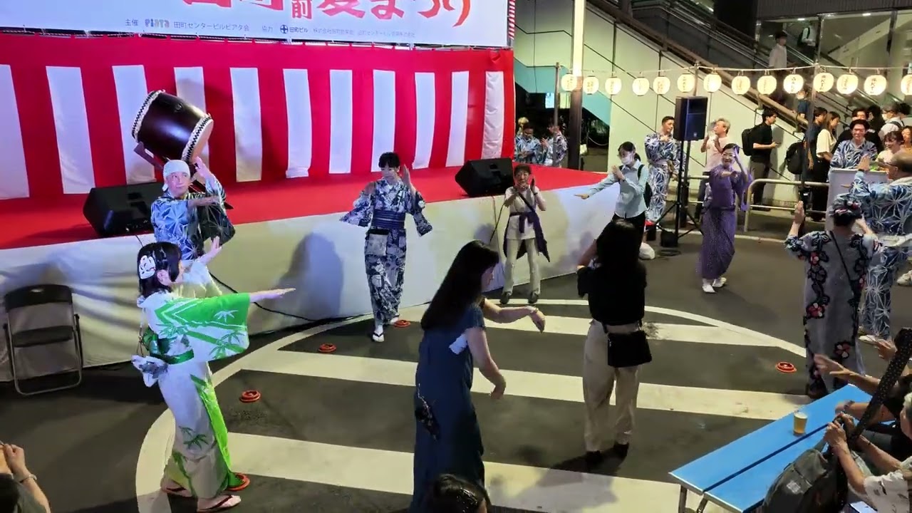 DJタイム】 「第2回田町駅前夏まつり」盆踊りステージ16 2026年7月9日