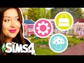 A teen summer camp but each trailer is a different aesthetic  sims 4 build challenge