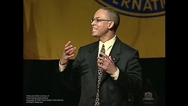 Ed Tate Winner of the Toastmasters 2000 World Cham...