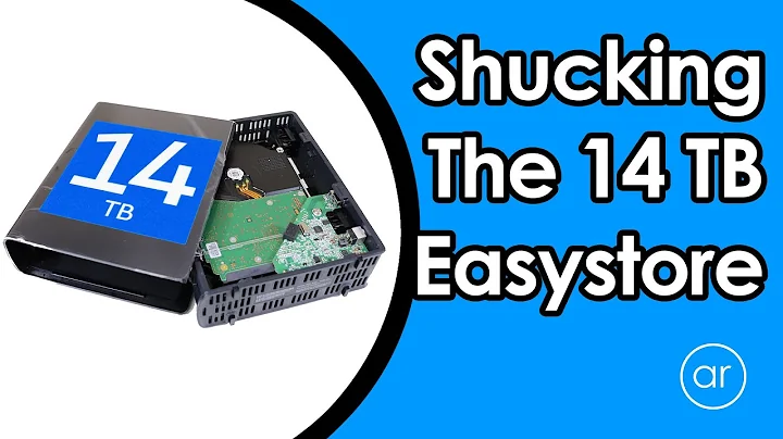 Shucking a 14TB WD Easystore: Red Label or White Label?