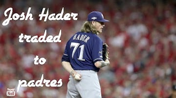 Breaking News: Josh Hader Traded to the Padres #joshhader #padres #brewers #mlbtradedeadline