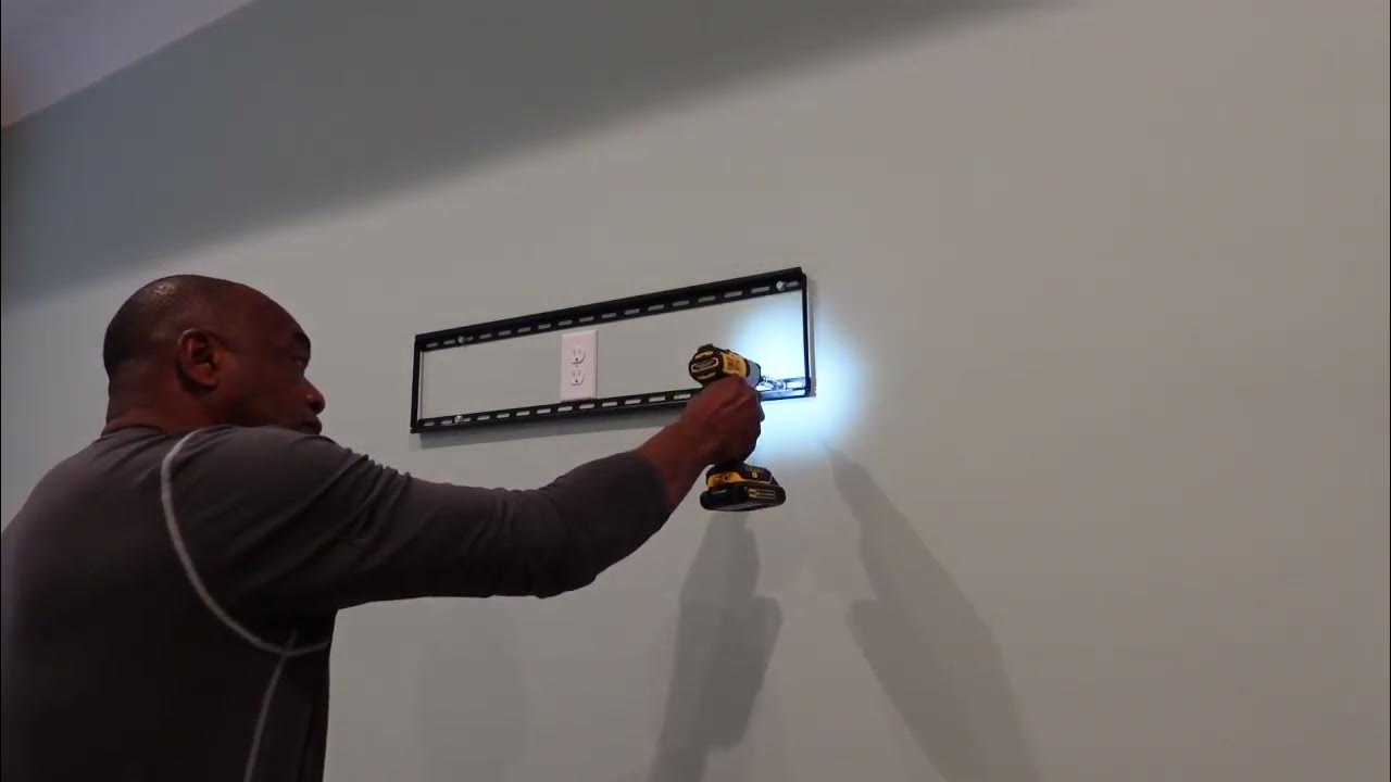 25 Harbor Freight TV Mounting Bracket Installation YouTube