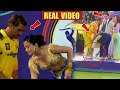 Watch Arijit Singh & Rashmika Mandanna Touched MS Dhoni Feet During IPL 2023 Opening Ceremony