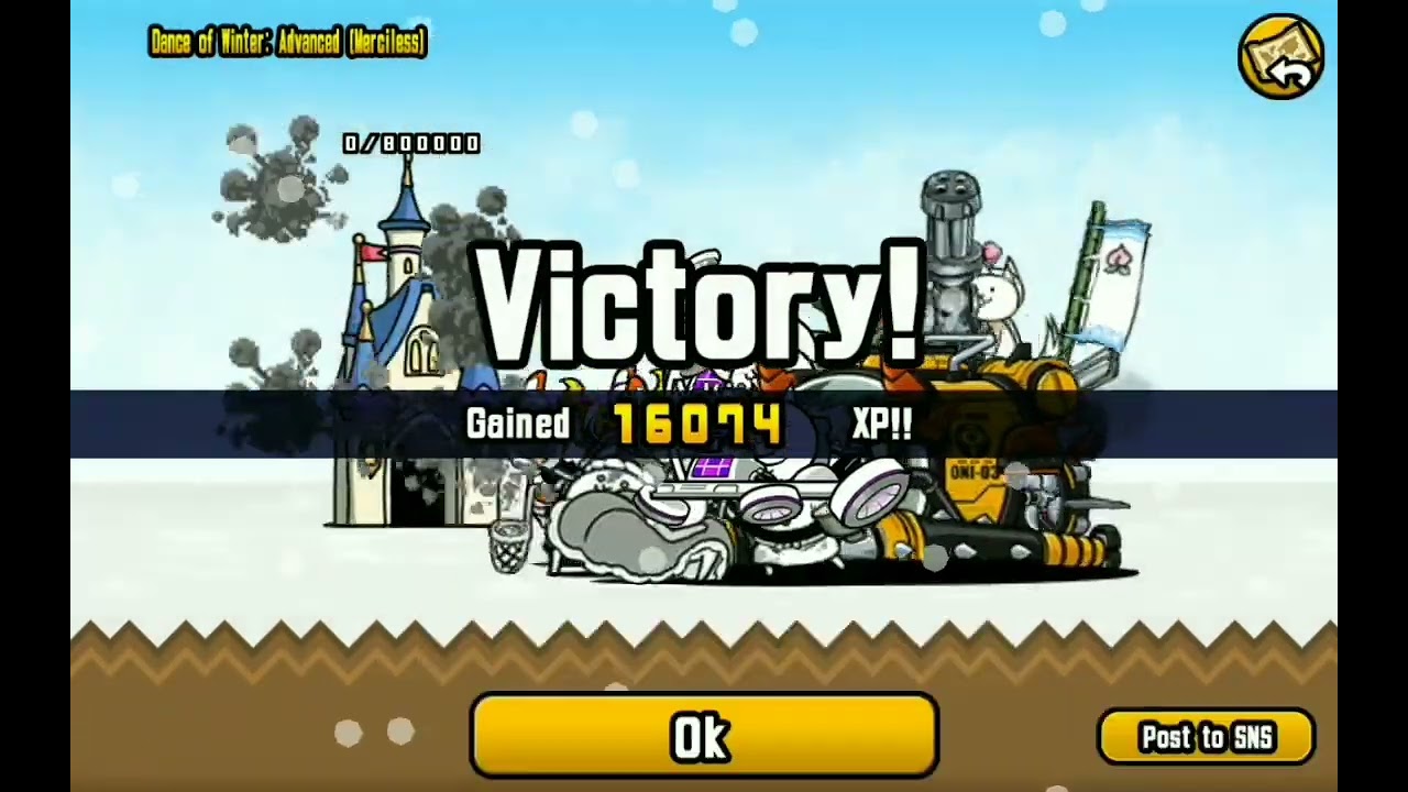 The Battle Cats HOW TO: Total War: Winter Special [NO battle items]