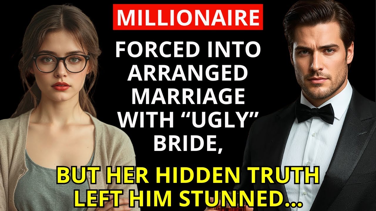 Millionaire Forced Into Arranged Marriage With “Ugly” Bride, But Her Hidden Truth Left Him Stunned…
