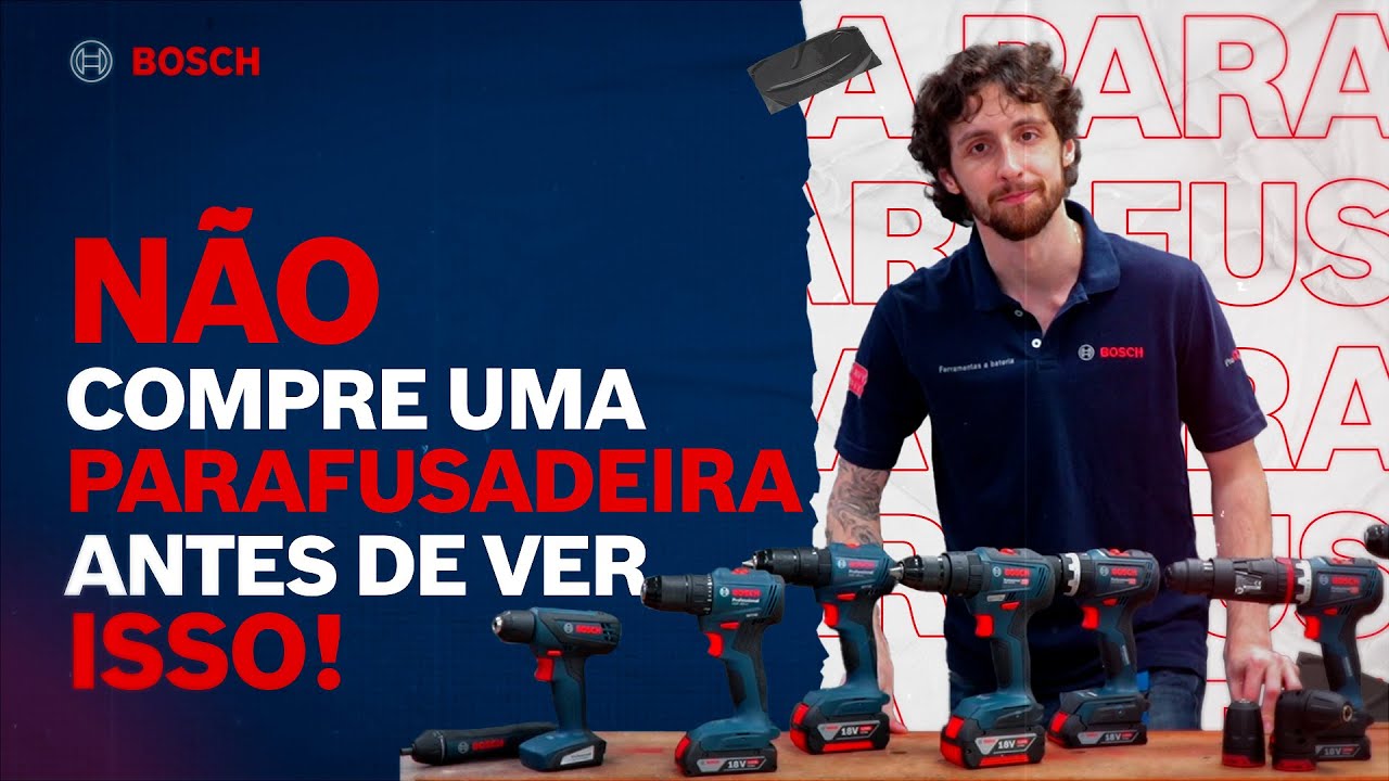 Furadeira Parafusadeira de Impacto 18V - BOSCH-06019K91E3-000