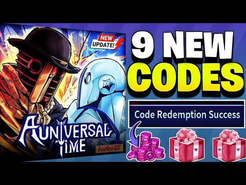 ⚠️*SECRET*😱UPDATE⚠️A UNIVERSAL TIME CODES IN AUGUST 2025 | ROBLOX A ...