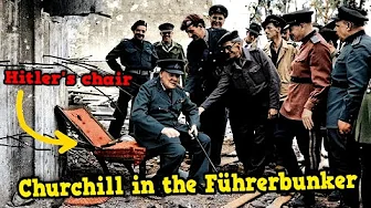 Churchill's Disconcerting Visit to Hitler's Bunker in 1945 | What Happened to Him When He Entered?