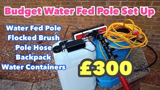 Budget Water Fed Pole Window Cleaning Backpack System Set Up
