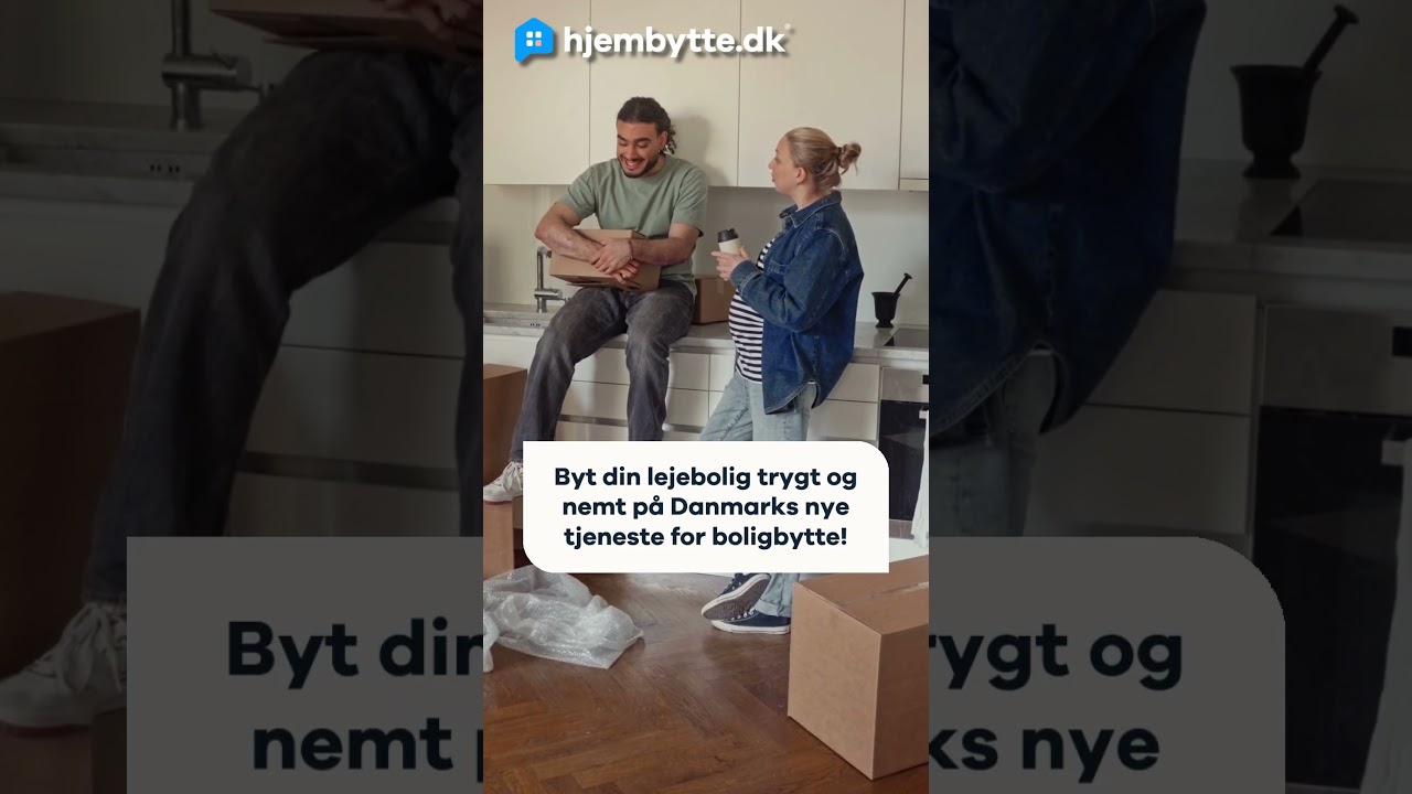 Find dit nye hjem på Danmarks nye tjeneste for lejlighedsbytte! 🏡 🙌