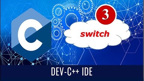 3) TP en langage C - switch