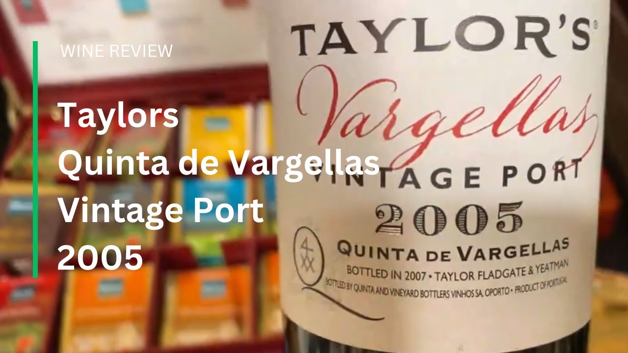 Wine Review: Taylors Quinta de Vargellas Vintage Port 2005 - in the Emirates Lounge Auckland