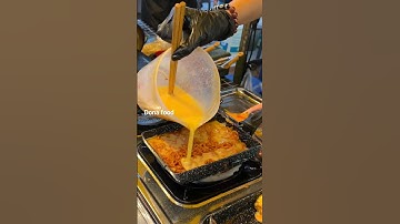 Korean Buldak Spicy Noodle Omelette in Malaysia