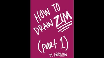 How to Draw Zim pt 1