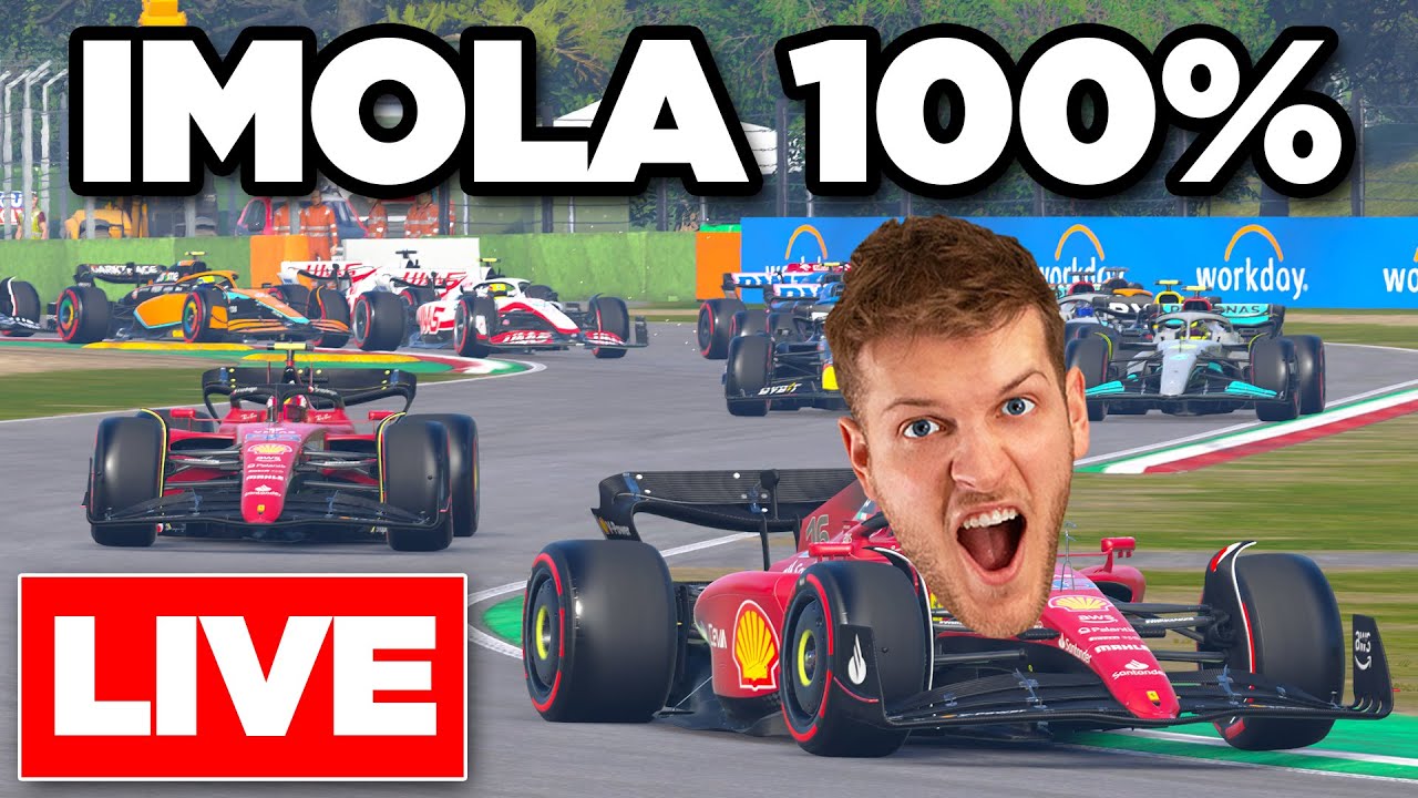 100% Full Imola GP Vs Viewers! F1 22 Online Races LIVE 🔴