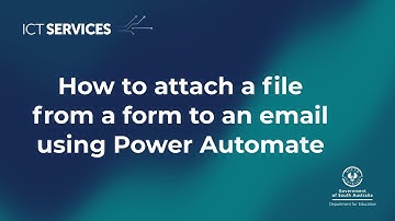 Power Automate: How to attach file to email using Power Automate