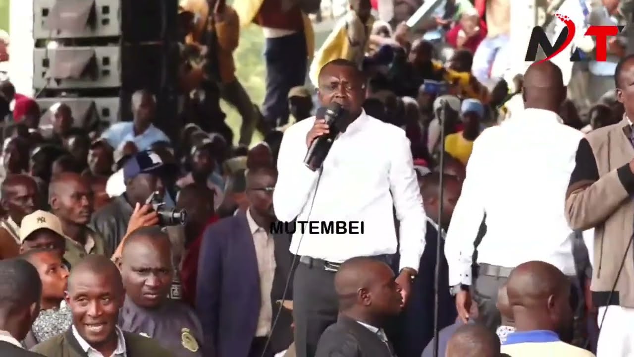 Drama at Ng’eno’s Mass! Oscar Sudi Commands Crowd to Sit Down!