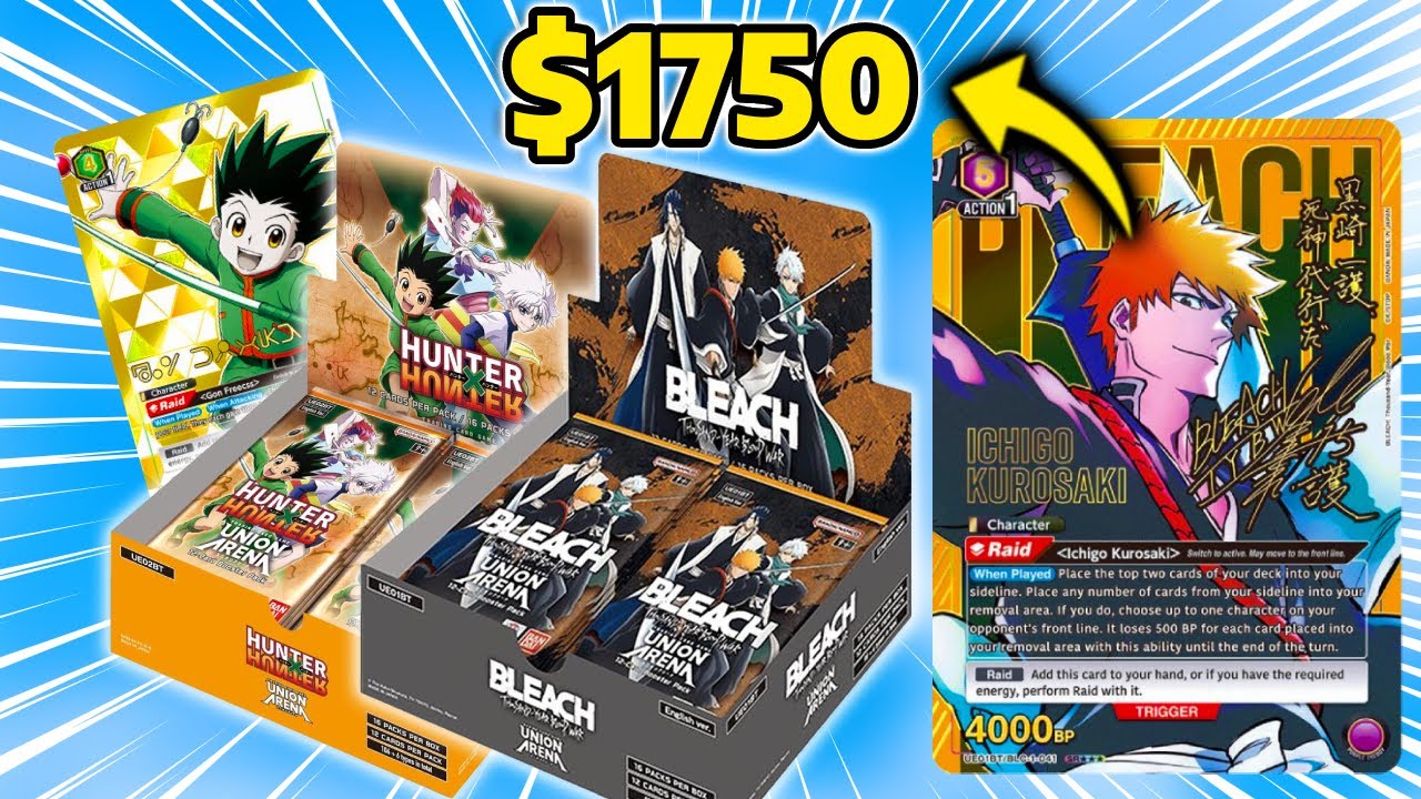 Union Arena English Release Day Prices!