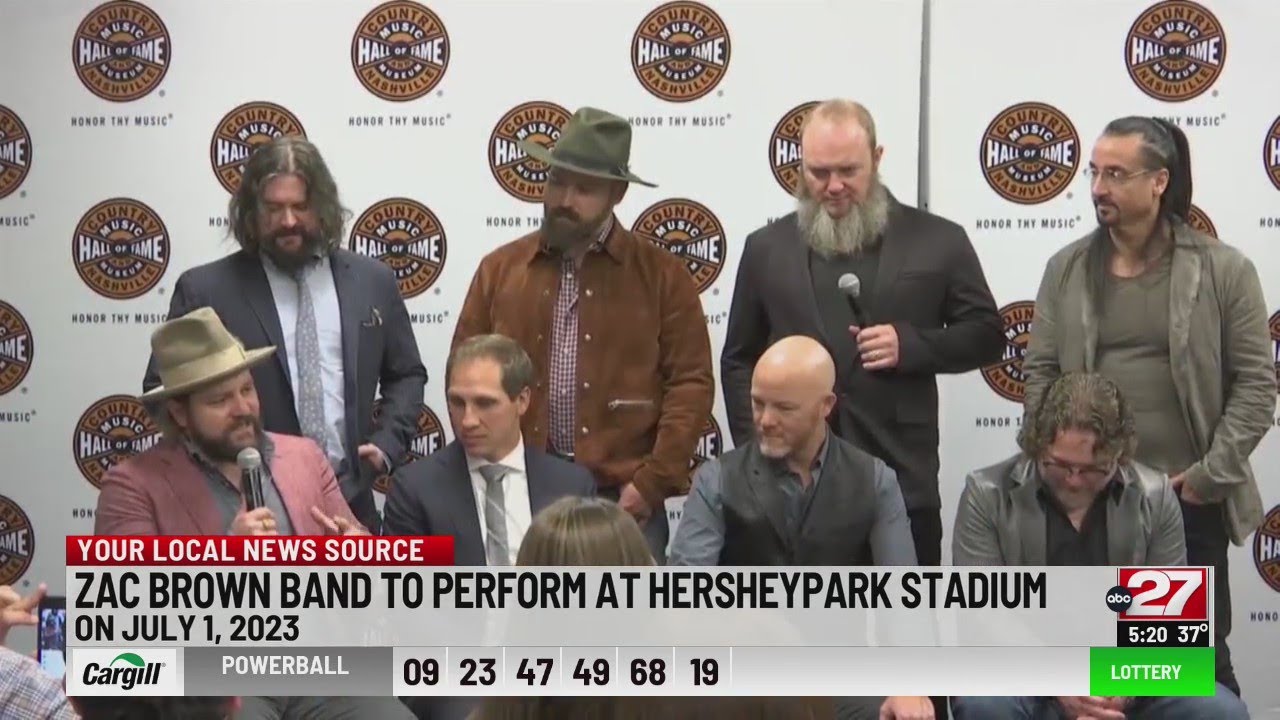 Zac Brown Band bringing 2023 tour to Hershey YouTube
