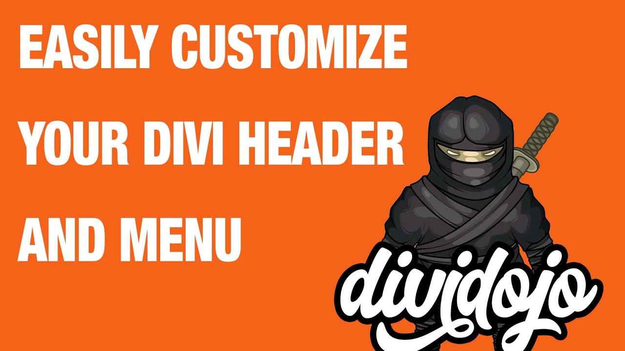 Easily Customize Your Divi Header and Menu - YouTube