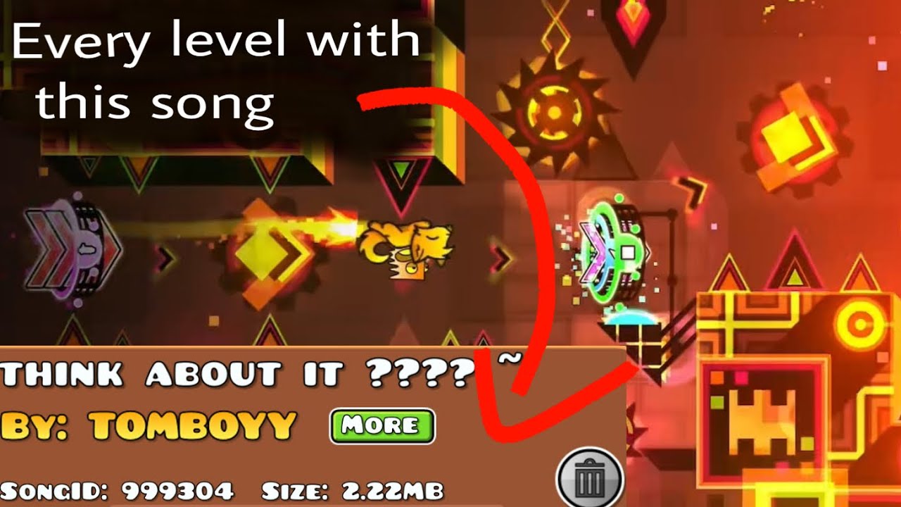 I beat EVERY LEVEL with this song (Think about it by Koraii ...