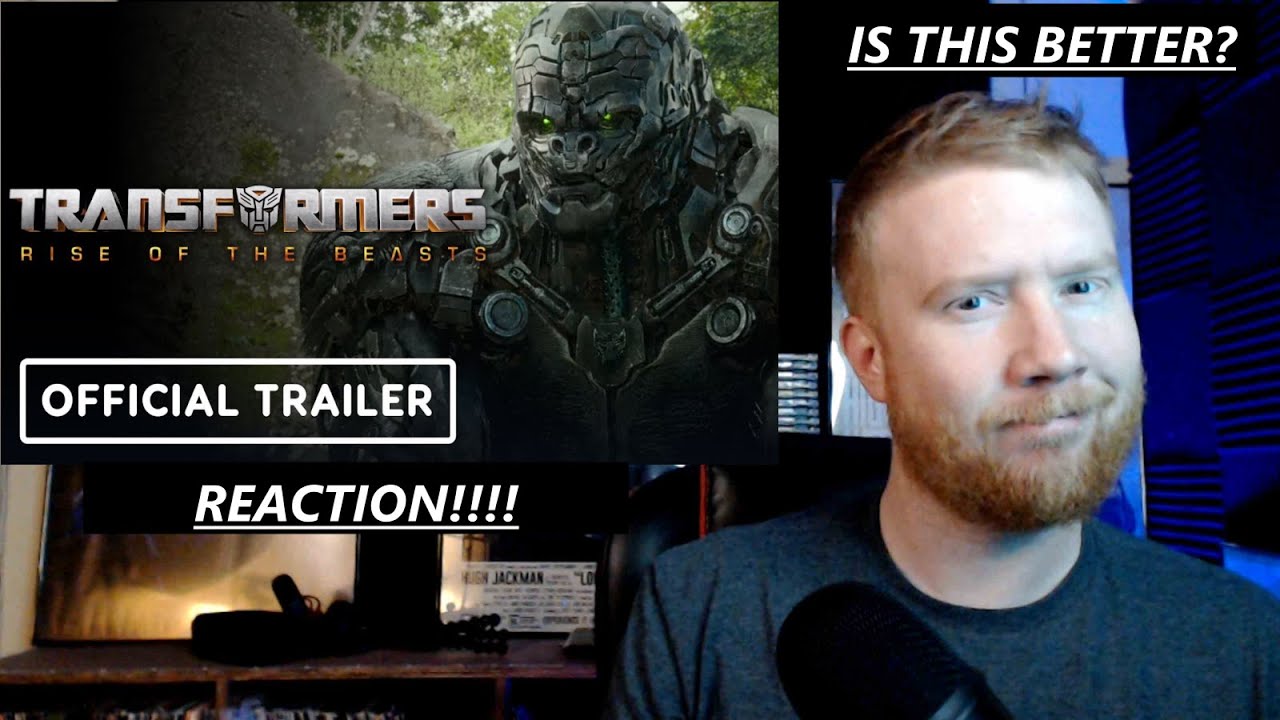 TRANSFORMERS: RISE OF THE BEASTS TRAILER REACTION!! (Official Teaser 2023)