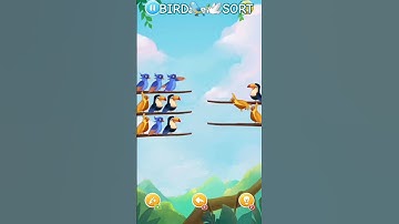 BIRD SORT 🐦 🦜 🕊️ #youtubeshorts #gameplay #shortvideo #shorts #short