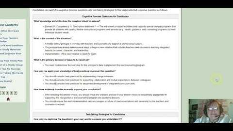 TExES 268 Exam  Question Types & Strategies