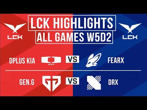 LCK Highlights ALL GAMES Week 5 Day 2 | LCK Spring 2024