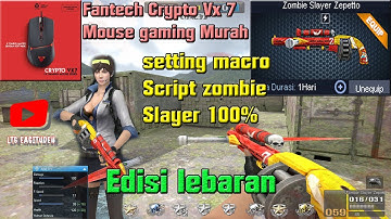 Zombie Slayer!! how to set macro fantech crypto vx 7 point blank indonesia shotgun QC #tutorial