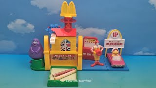 2000 McDONALDLAND BACK TO SCHOOL DESK CADDY Set of 8 McDONALD S HAPPY MEAL COLLECTIBLES REVIEW