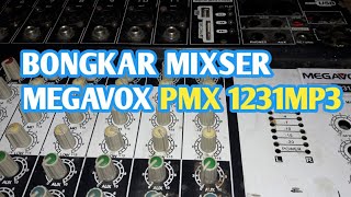 BONGKAR MIXSER MEGAVOX PMX 1231MP3