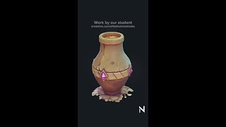 Stylized Treasure Pot – Student Work