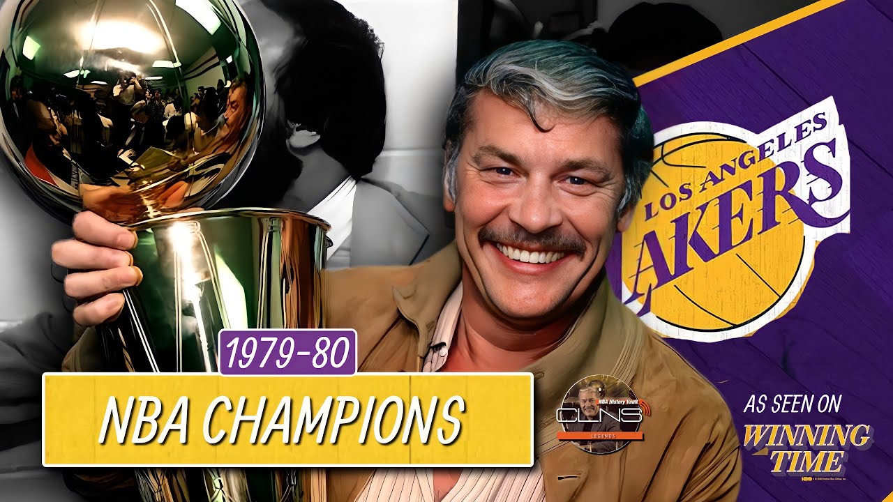 LOOK: Lakers win NBA Finals, presented with Larry O'Brien trophy