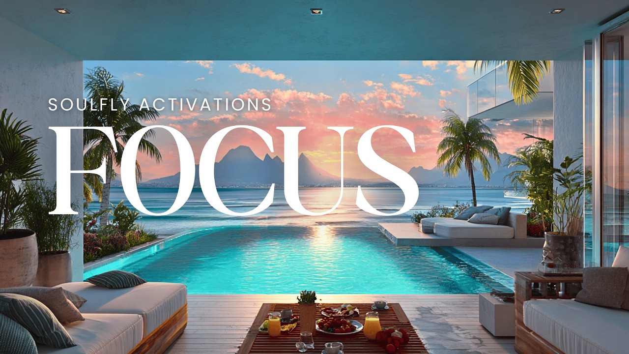 Афро-хаус микс 2026 | Музыка для концентрации внимания с аффирмациями для повышения продуктивности