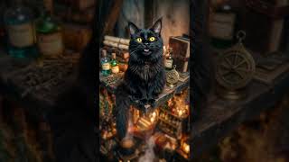 Merlin the Cat Caught in the Act – Tarot Library Stand-Up 😂📚 Waite Tarot #catcomedy #standupcomedy