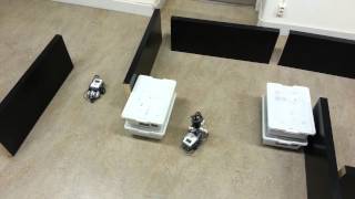 Vector Field Histogram+ - hard track and moving robot