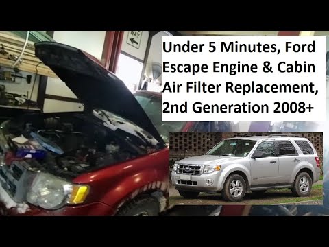Verto USA Cabin Air Filter For Ford Escape, Mazda Tribute, Mercury Mariner (Check Fitment Chart)