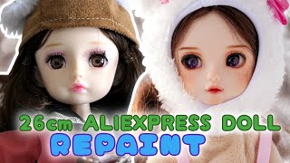 BJD hobby on a budget: Transforming a 26cm doll from Aliexpress