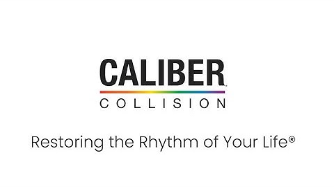 The Caliber Collision Repair Process