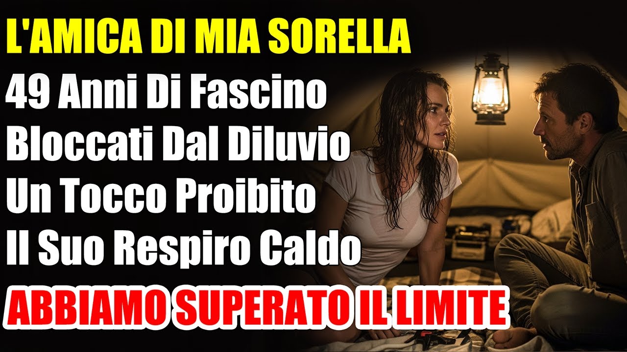 Soli in tenda con l'amica di mia sorella: Non ho potuto fermarmi...