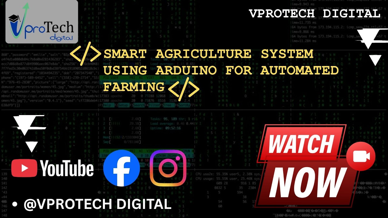 Automated Vertical Farming Using Arduino Smart Agriculture System Using Arduino for Automated Farming | Vprotech ...