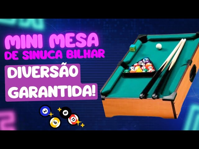 Mini Jogo Bilhar Brinquedo Divertido