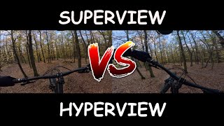 Go Pro 11: Hyperview vs Superview - which for MTB is better?