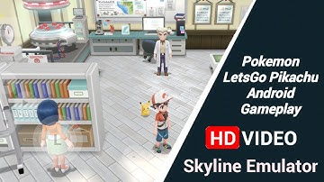Nintendo Switch Emulator Played on Android | Pokemon Lets Go Pikachu | Skyline Emu 30 FPS Lancar