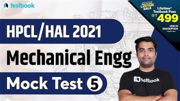 HPCL Mechanical Classes 2021 | Mechanical Mock Test | Dhiraj Sir | Part 5