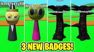 How To Get All 3 New Badges In Sprunki Rp 3D Update Roblox