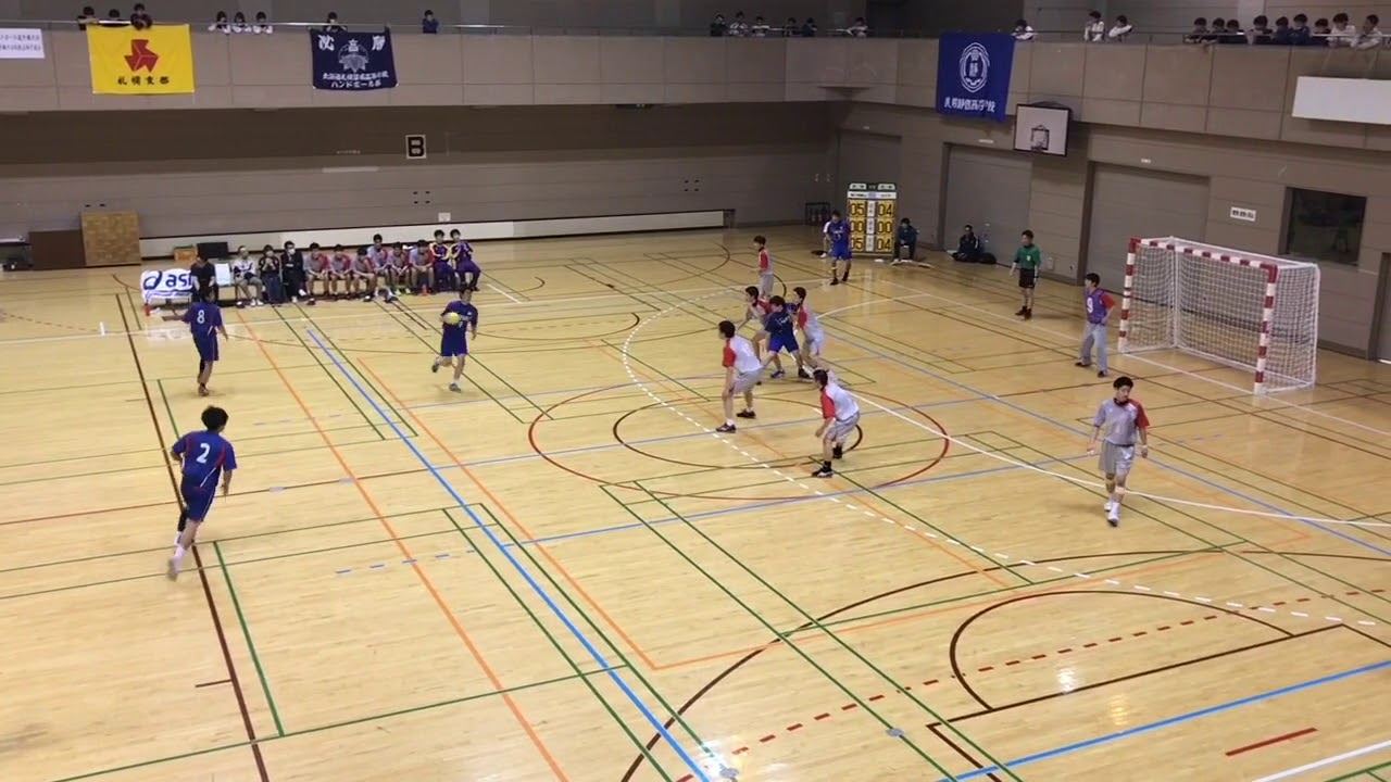 ハンドボール最高！20180525 札幌月寒 vs 札幌静修 高体連 決勝